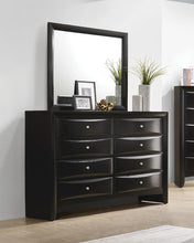 Load image into Gallery viewer, Briana Black Eight-Drawer Dresser