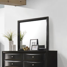 Load image into Gallery viewer, Briana Black Dresser Mirror