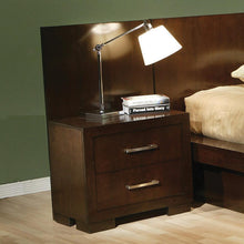 Load image into Gallery viewer, Jessica Cappuccino Two-Drawer Nightstand