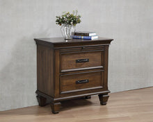 Load image into Gallery viewer, Franco Two-Drawer Nightstand With Tray