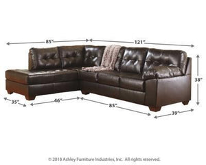 Alliston 2-Piece Sectional with Ottoman Package