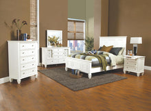 Load image into Gallery viewer, Sandy Beach White Queen Bed