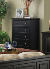 Load image into Gallery viewer, Sandy Beach Black Five-Drawer Chest