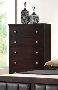 Carlton Cappuccino Five-Drawer Chest