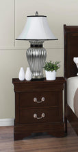 Load image into Gallery viewer, Louis Philippe Two-Drawer Nightstand