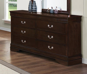 Louis Philippe Six-Drawer Dresser