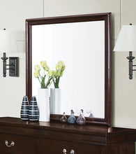 Load image into Gallery viewer, Louis Philippe Square Dresser Mirror