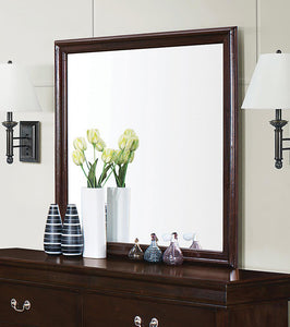 Louis Philippe Square Dresser Mirror