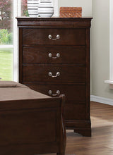 Load image into Gallery viewer, Louis Philippe Five-Drawer Chest