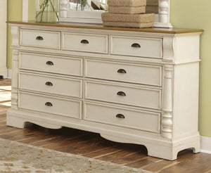 Oleta Buttermilk Nine-Drawer Dresser