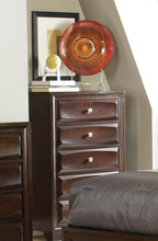 Load image into Gallery viewer, Jaxson Transitional Cappuccino Five-Drawer Chest