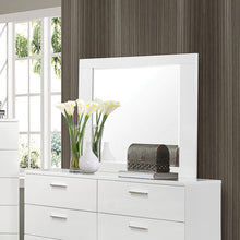 Load image into Gallery viewer, Felicity Glossy White Dresser Mirror