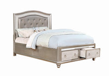 Load image into Gallery viewer, Bling Game Metallic Eastern King Bed