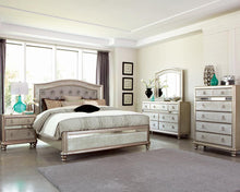 Load image into Gallery viewer, Bling Game Metallic Queen Bed