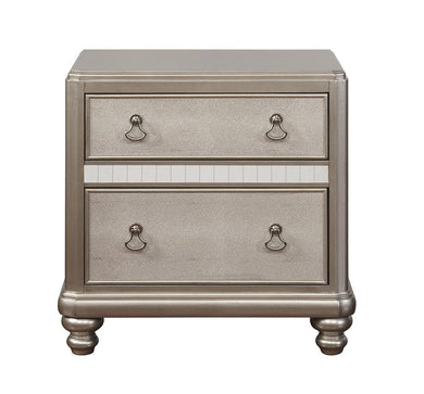 Bling Game Two-Drawer Nightstand