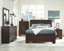 Load image into Gallery viewer, Fenbrook Transitional Dark Cocoa Eastern King Bed