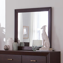 Load image into Gallery viewer, Fenbrook Dark Cocoa Rectangular Dresser Mirror