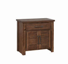 Load image into Gallery viewer, Sutter Creek Vintage Bourbon One-Drawer Nightstand With Two Doors