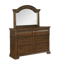 Load image into Gallery viewer, Satterfield Traditional Warm Bourbon Dresser Mirror