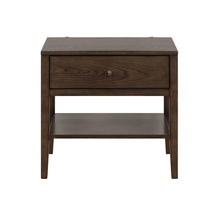 Load image into Gallery viewer, Lompoc Mid-Century Modern Cappuccino Nightstand