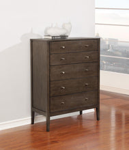 Load image into Gallery viewer, Lompoc Mid-Century Modern Cappuccino Chest