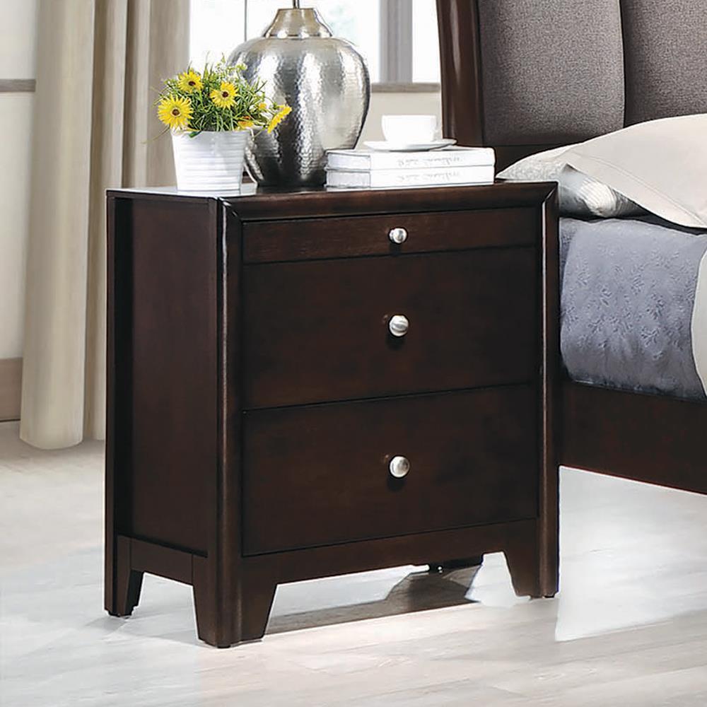 Madison Dark Merlot Nightstand