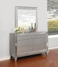 Load image into Gallery viewer, Leighton Contemporary Dresser Mirror With Beveled Edge