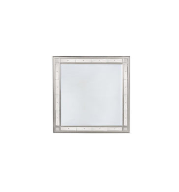 Leighton Contemporary Dresser Mirror With Beveled Edge