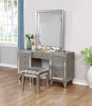 Load image into Gallery viewer, Leighton Contemporary Vanity Desk and Stool