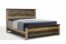 Load image into Gallery viewer, Sembene Bedroom Rustic Antique Multi-Color Queen Bed