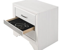 Load image into Gallery viewer, Miranda Modern Two-Drawer Nightstand With Hidden Jewelry Tray