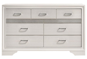 Miranda Modern Seven-Drawer Dresser With Hidden Jewelry Tray