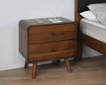 Load image into Gallery viewer, Robyn Dark Walnut Nightstand