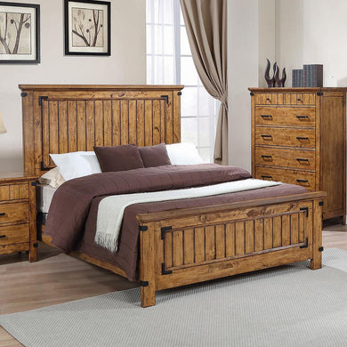 Brenner Rustic Honey Full Bed