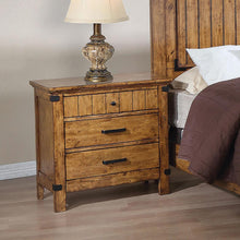 Load image into Gallery viewer, Brenner Rustic Honey Nightstand