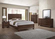 Load image into Gallery viewer, Brandon Transitional Medium Brown Eastern King Bed