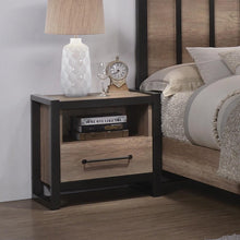 Load image into Gallery viewer, Edgewater Industrial Weathered Oak Nightstand