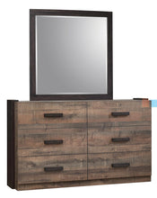 Load image into Gallery viewer, Weston Weathered Oak and Rustic Coffee Dresser