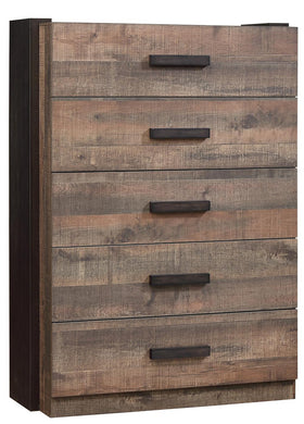 Weston Weathered Oak and Rustic Coffee Chest