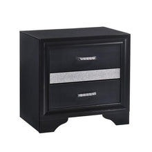 Load image into Gallery viewer, Miranda Transitional Black Nightstand