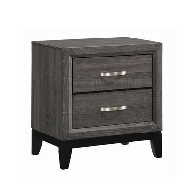 Watson Rustic Grey Oak Nightstand