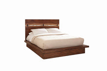 Load image into Gallery viewer, Rustic Smoky Walnut Eastern King Bed