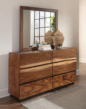 Load image into Gallery viewer, Rustic Smoky Walnut Dresser