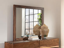 Load image into Gallery viewer, Rustic Smoky Walnut Mirror