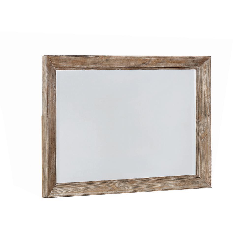 Meester Rustic Barn Door Mirror