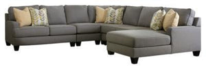 Chamberly 3-Piece Sectional with Ottoman Package