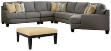 Load image into Gallery viewer, Chamberly 5-Piece Sectional with Ottoman Package