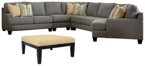 Chamberly 5-Piece Sectional with Ottoman Package