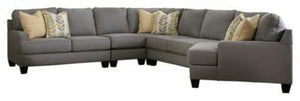 Chamberly 3-Piece Sectional with Ottoman Package