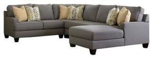 Chamberly 5-Piece Sectional with Ottoman Package